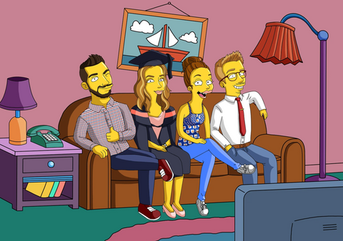 Flip to a Simpsons Character, and Bring your Pictures to LIFE!